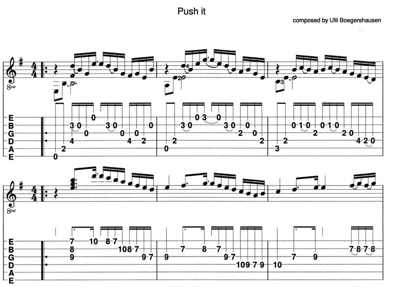 Push It (guitar duet)
