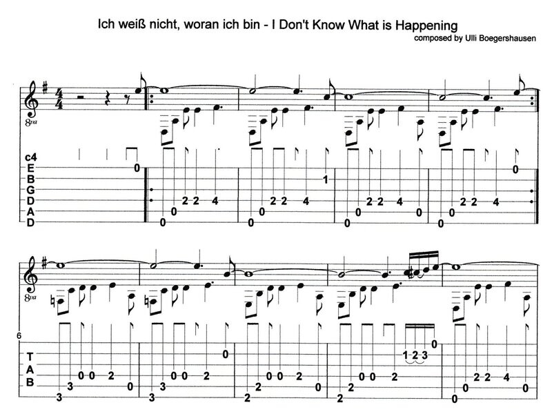 Ich weiß nicht, woran ich bin - aka - I Don't Know What is Happening