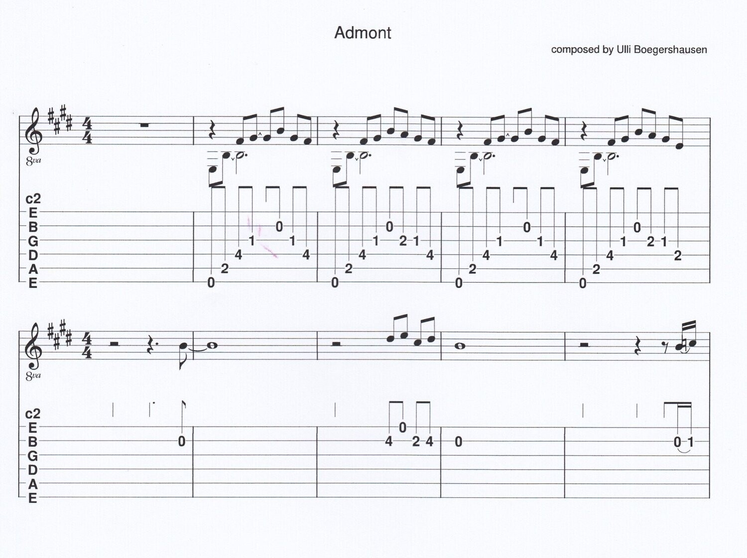 Admont (guitar duet)