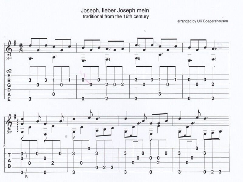 Joseph, lieber Joseph mein