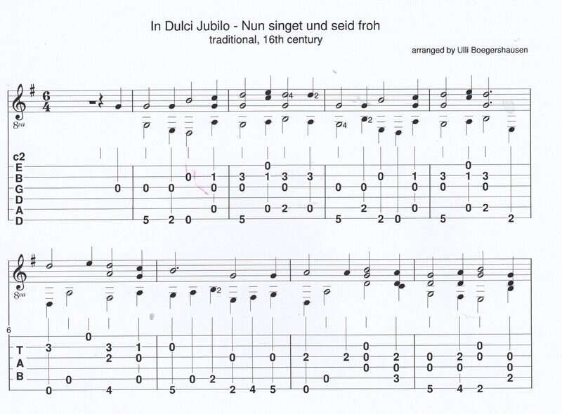 In Dulci Jubilo