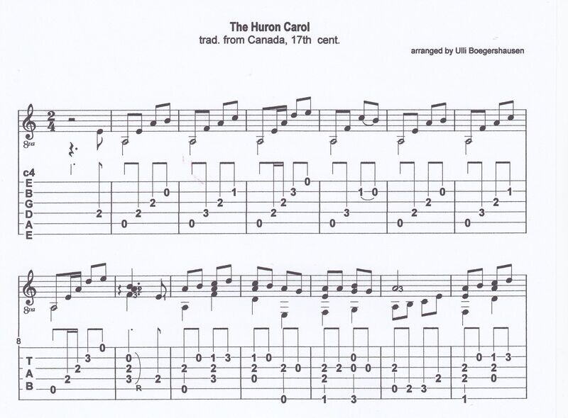 The Huron Carol