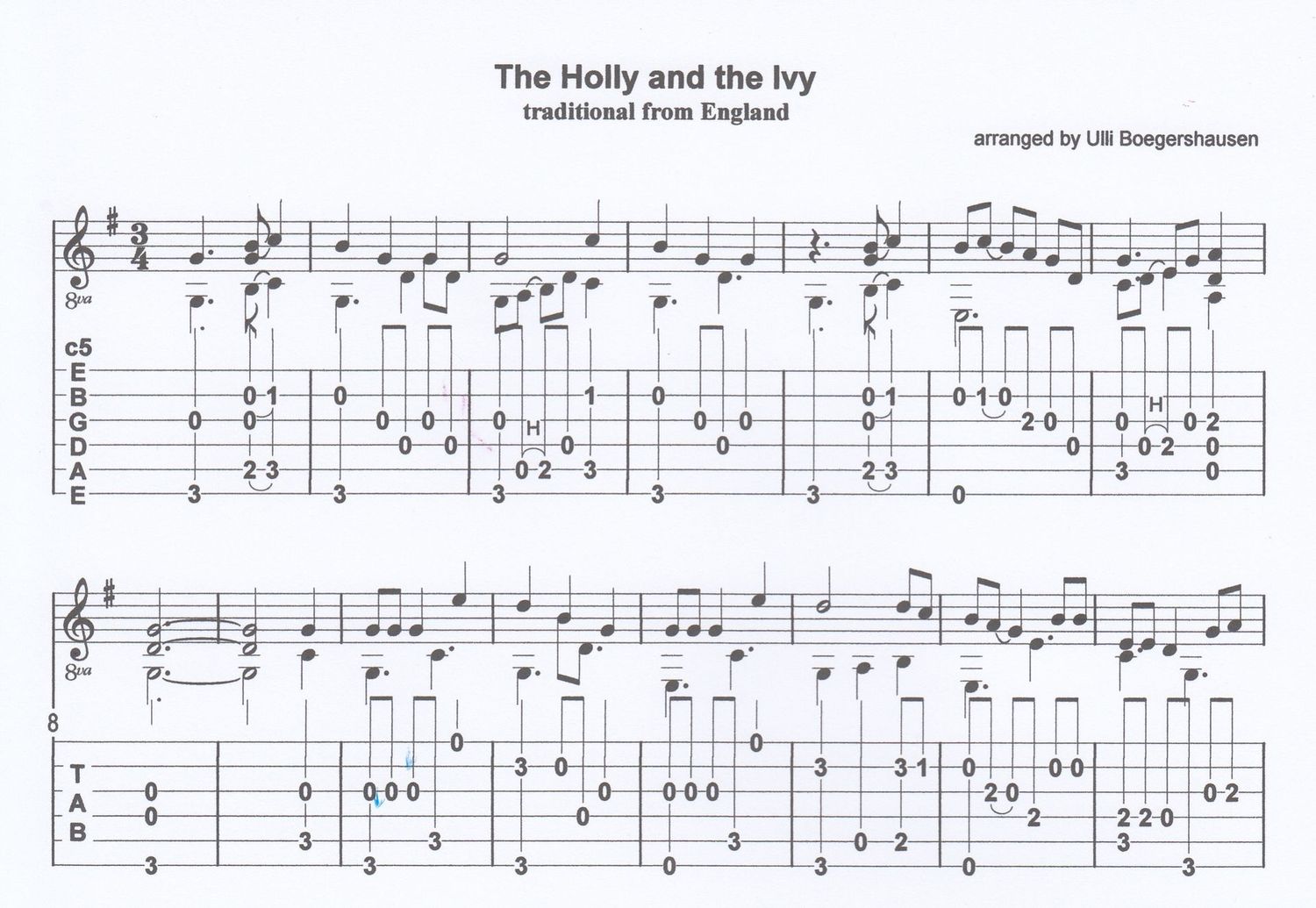 The Holly and the Ivy