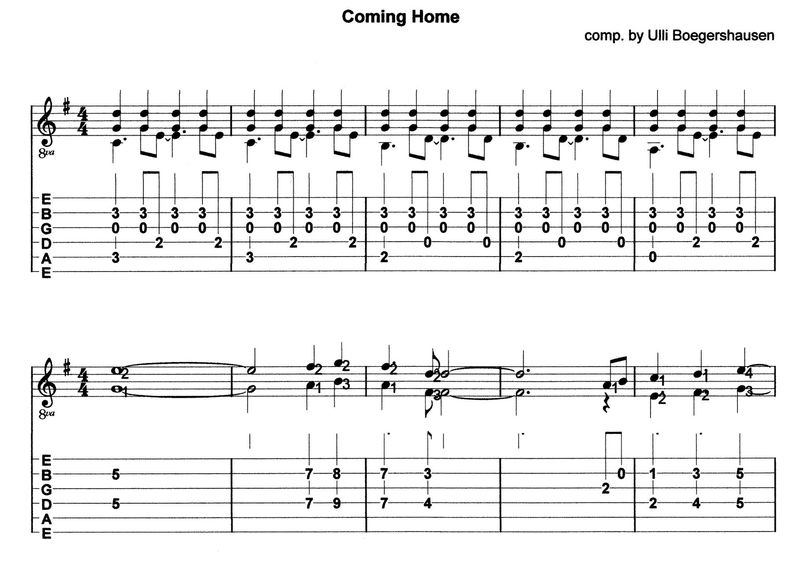 Coming Home (guitar duet)