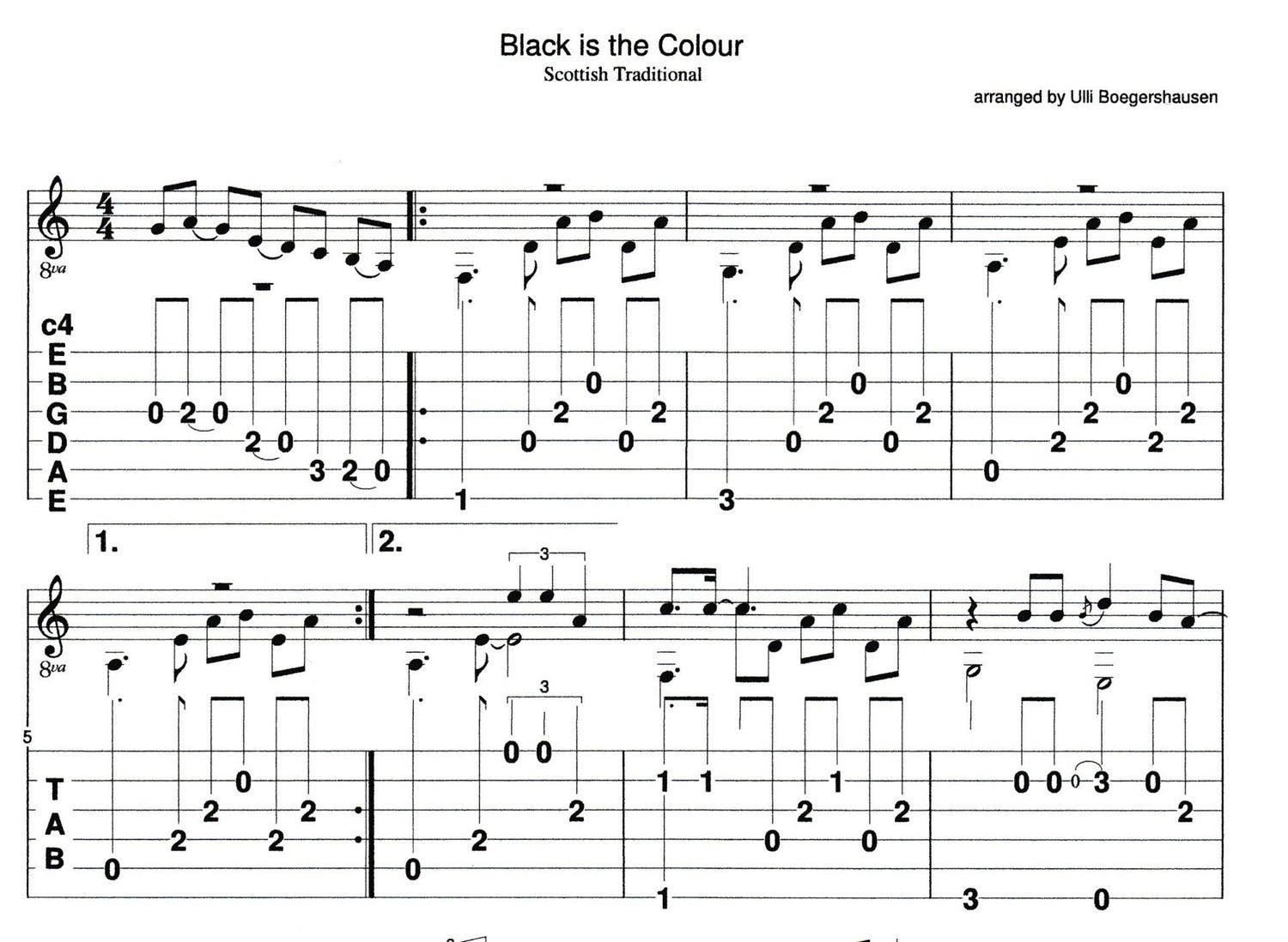 Celtic Bundle - 5 Scottish Tunes