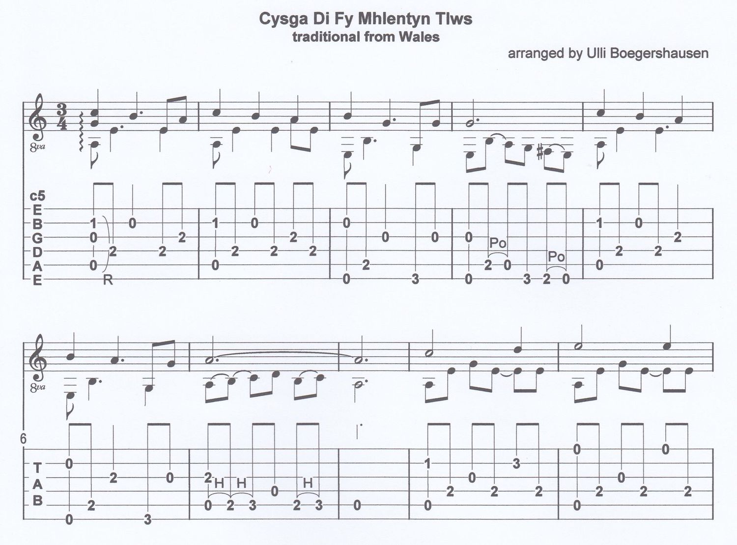 Cysga Di Fy Mhlentyn Tlws