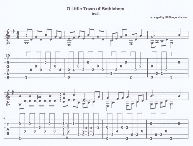 O Little Town of Bethlehem