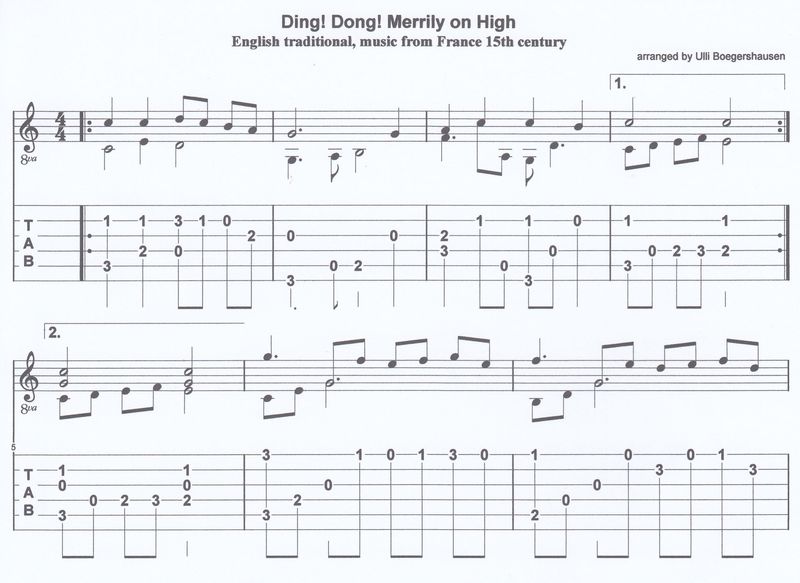 Ding! Dong! Merrily on High