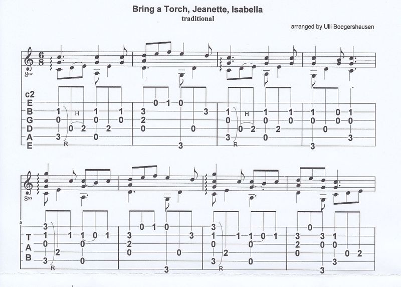 Bring a Torch, Jeannette, Isabella