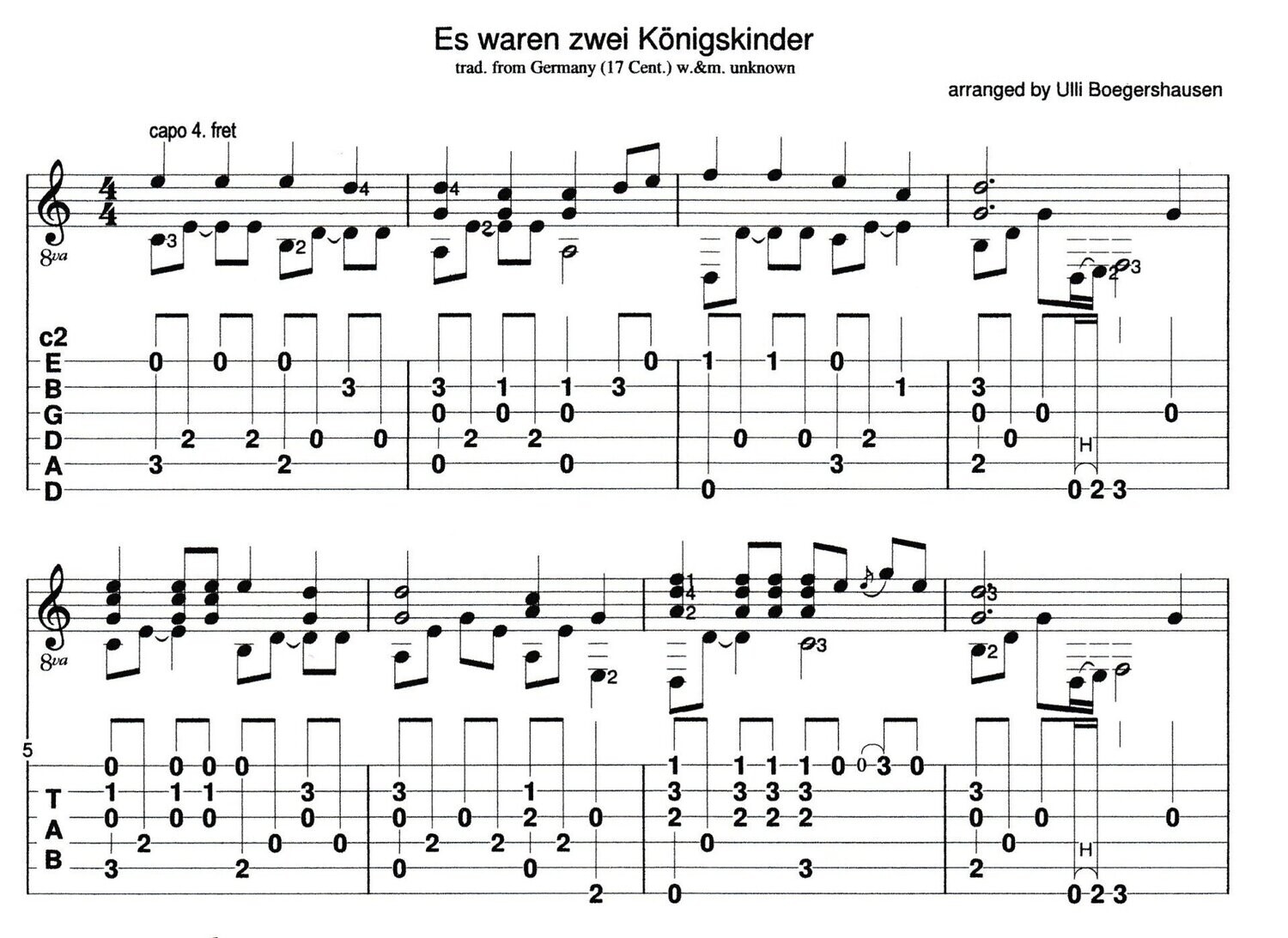 Es waren 2 Königskinder Es waren 2 Königskinder