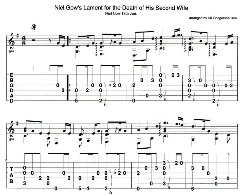 Niel Gow's Lament for the Death of His Second Wife