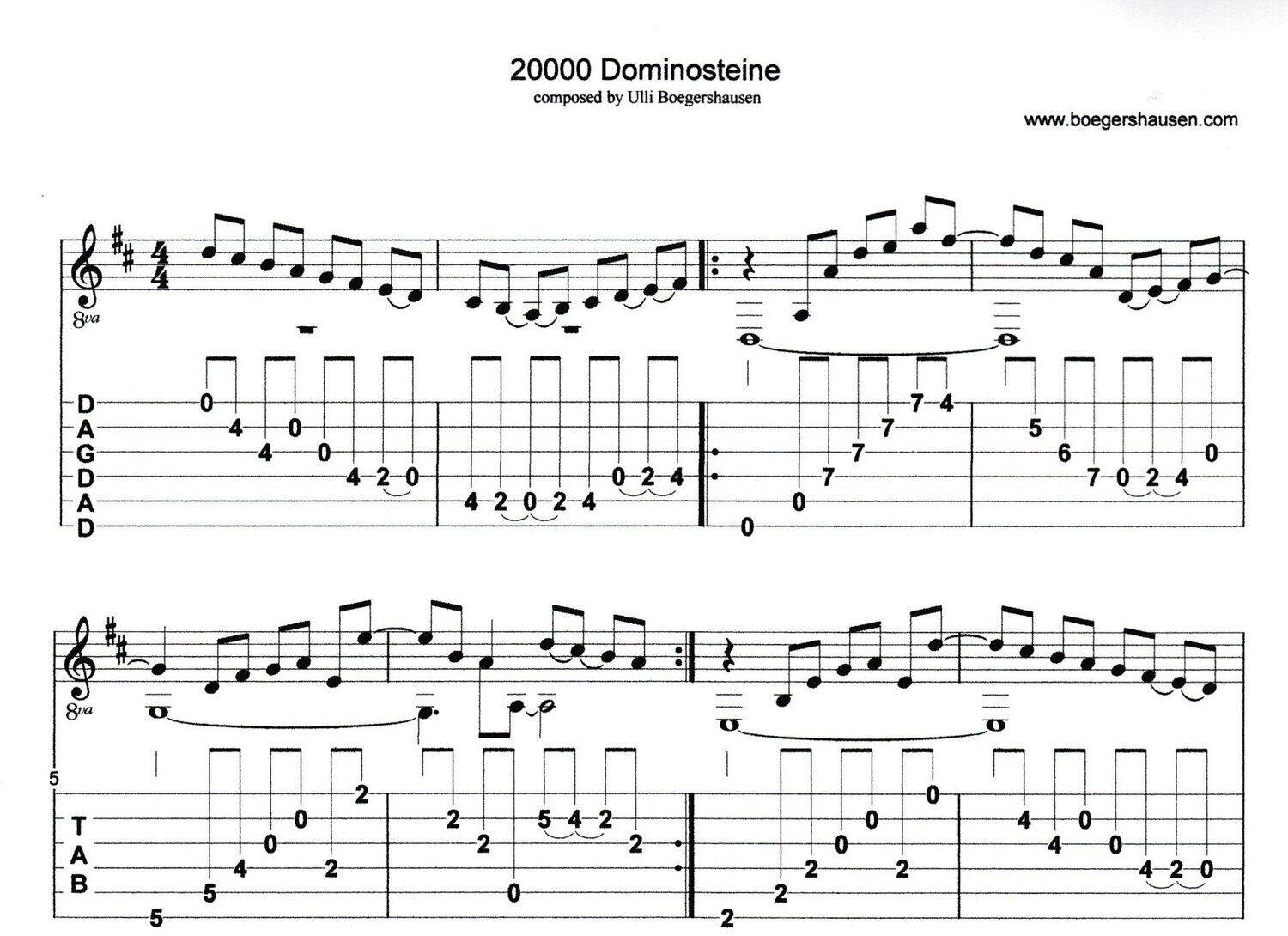 20000 Dominosteine