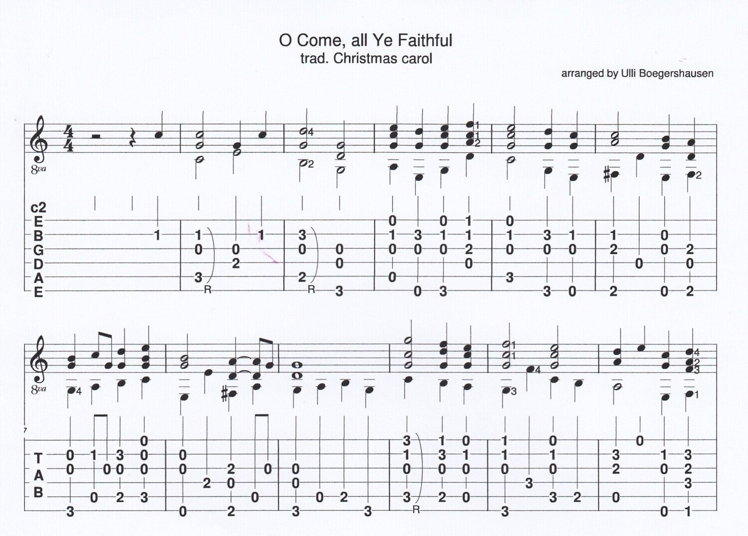 O Come, All Ye Faithful