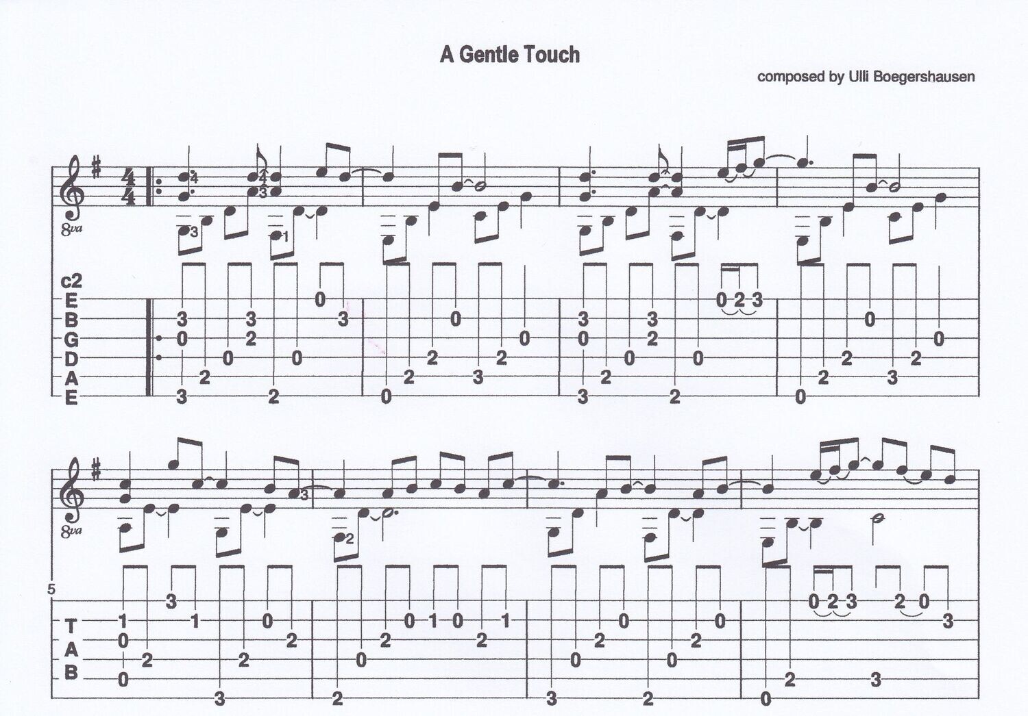 A Gentle Touch A Gentle Touch