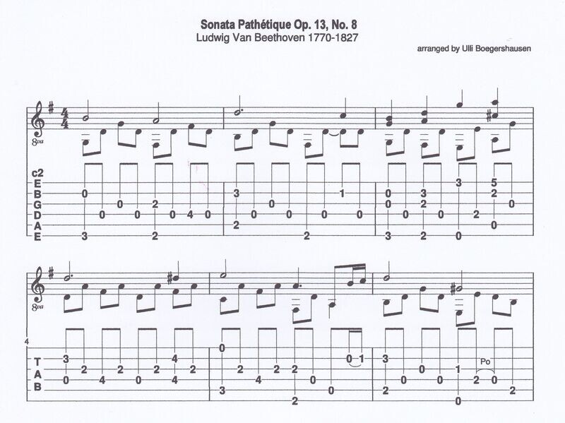L. v. Beethoven - Sonata Pathétique Op. 13, No. 8