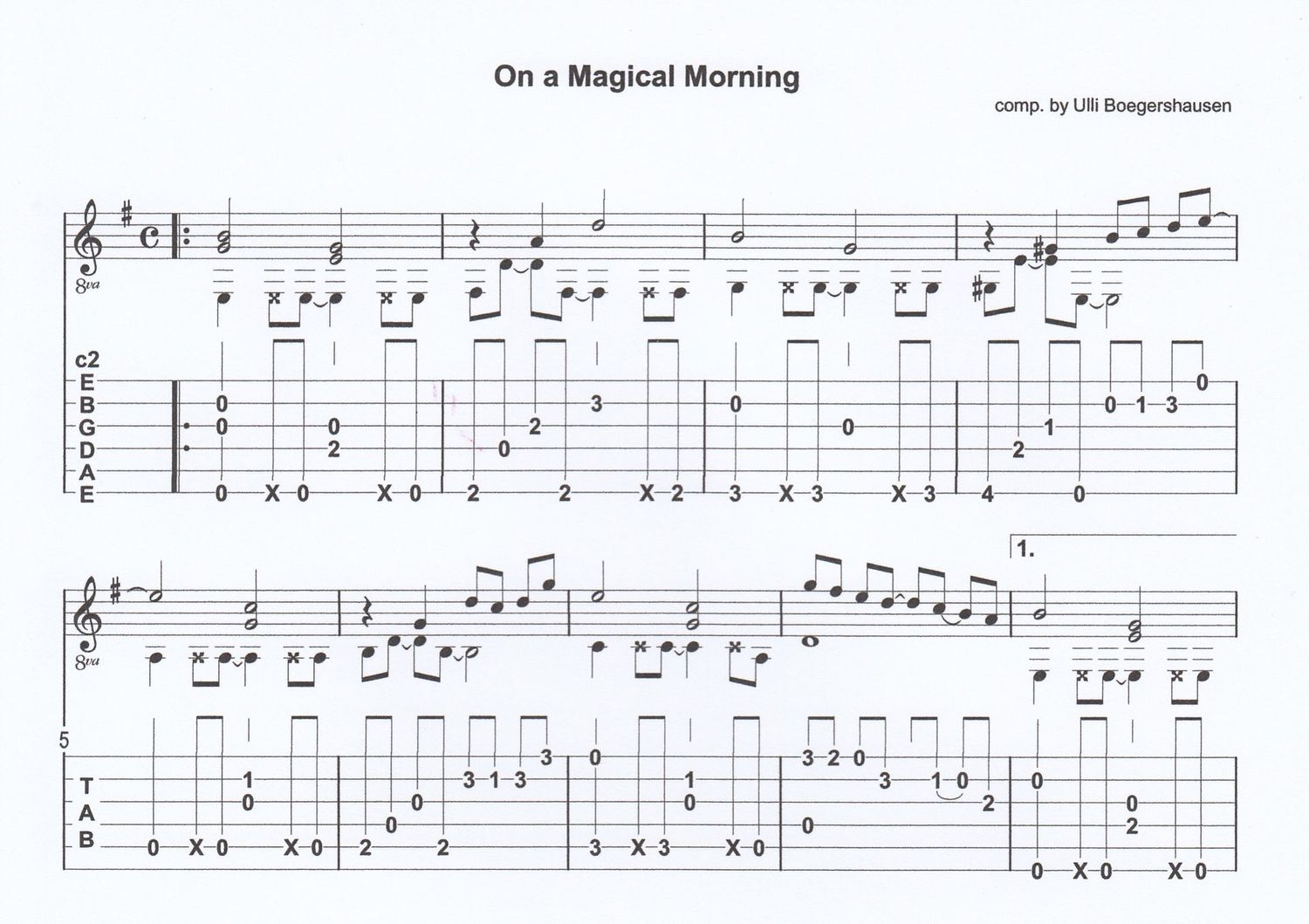 On a Magical Morning On a Magical Morning