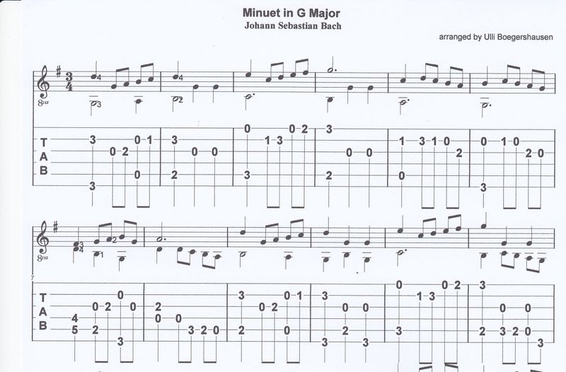 Minuet in G-Major - J.S. Bach