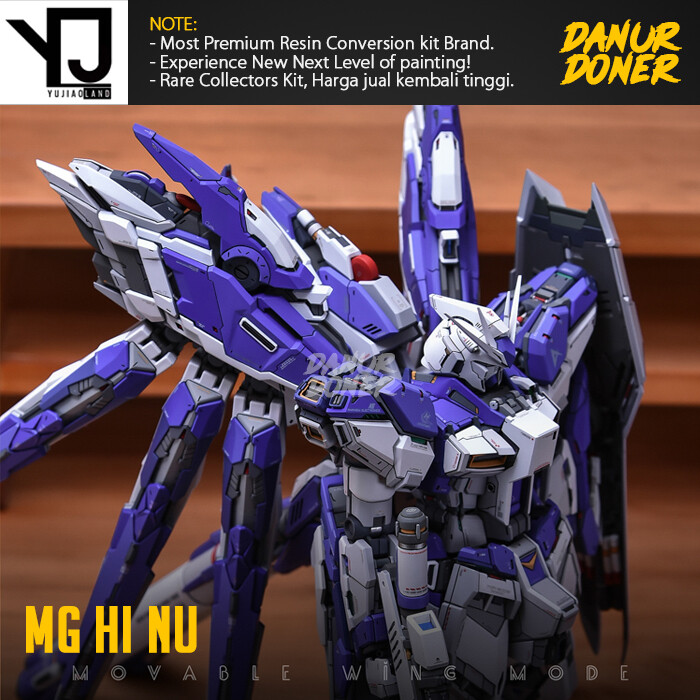 MG HI NU GUNDAM RESIN CONVERSION DRESS KIT YJL (Yujiao Land)