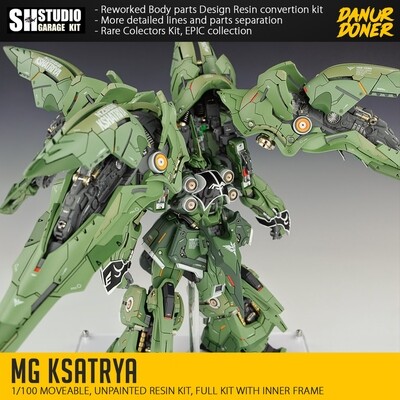MG KSHATRIYA GUNDAM RESIN CONVERSION DRESS KIT by SH STUDIO