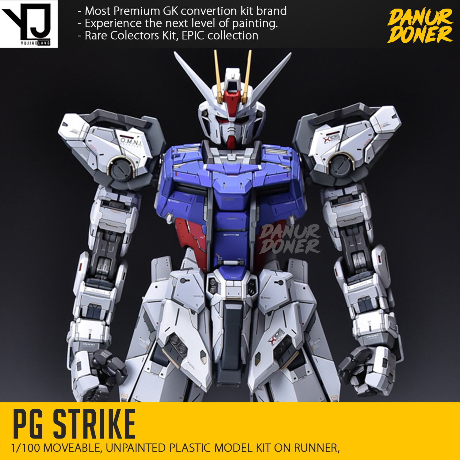 PG PERFECT / STRIKE / ROGUE GUNDAM RESIN DRESS KIT YJL (Yujiao Land)
