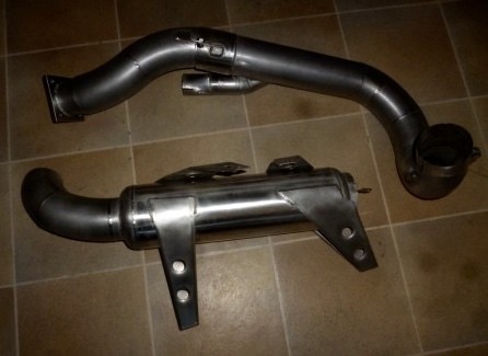 Exhaust System in Stainless Steel 205 T-16