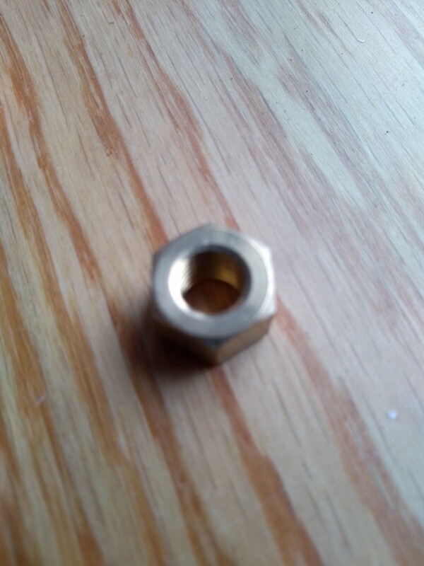 Brass Hex Nut