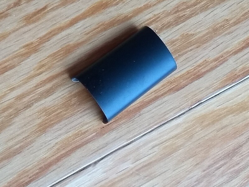 Black on Stainless Windscreen Surround Joiner