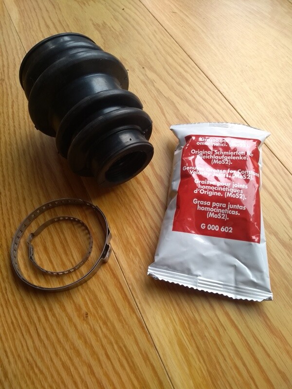 Driveshaft Gaiter Bagheera S1 35mm Inner with Clips and Grease