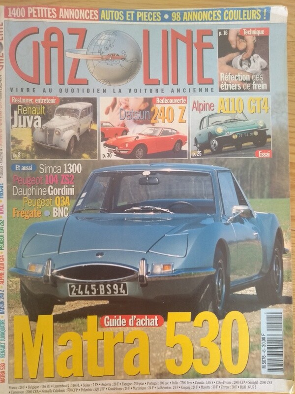 M530 Buyer&#39;s Guide Gazoline April 1999