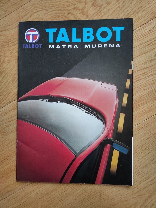1982 Belgian Murena Brochure