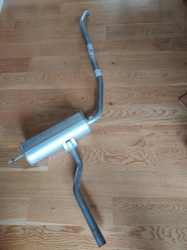 Centre Pipe, Silencer and Tailpipe Rancho