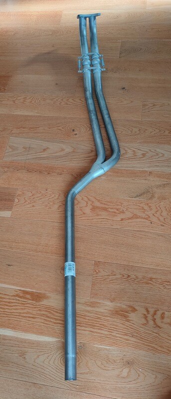 Twin Front Pipes to Single Exhaust Rancho