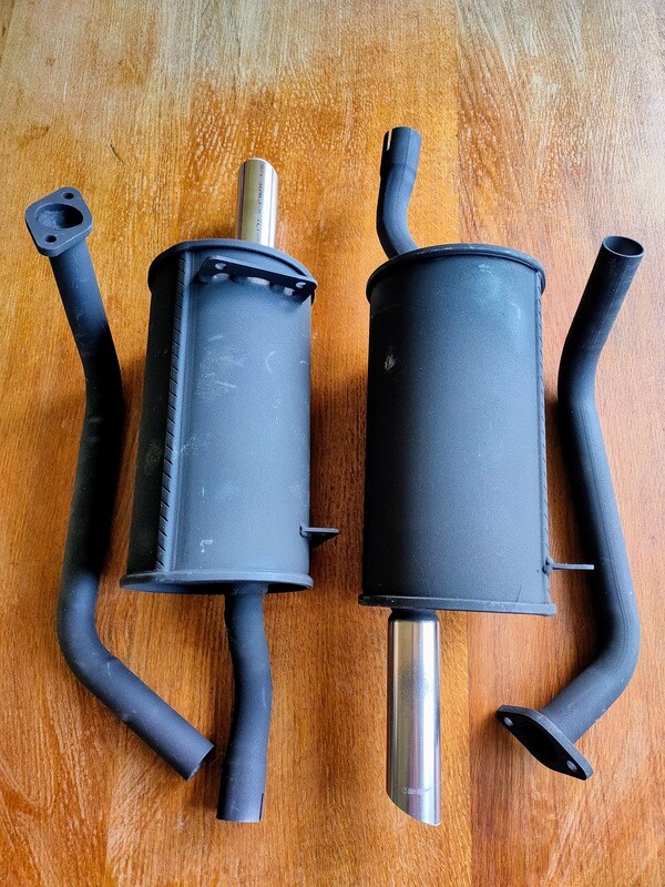 Exhaust System M530 Mild Steel