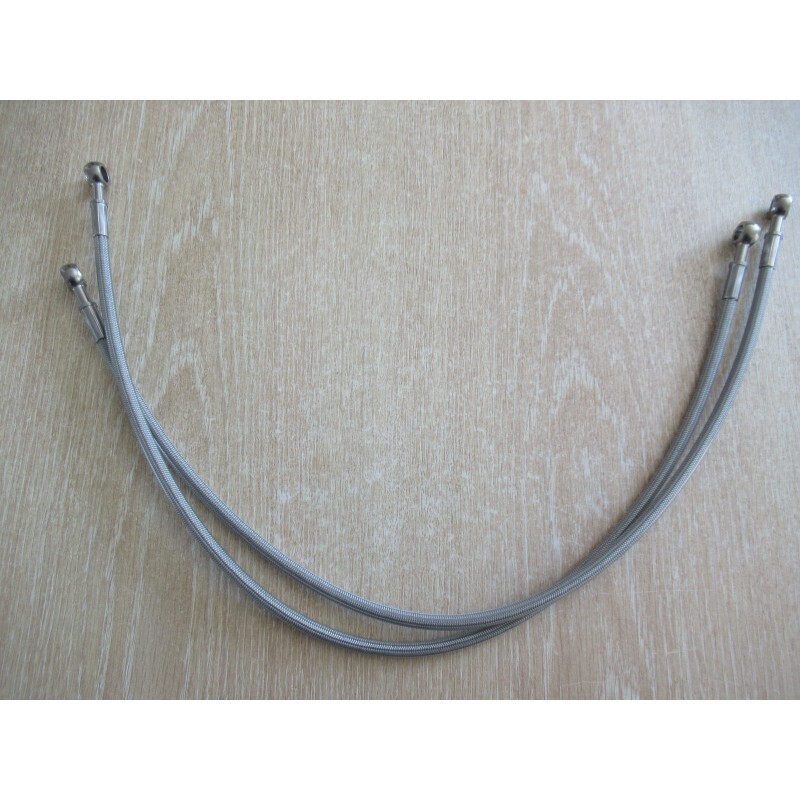 Flowmeter Connector Hoses in Stainless Braided Hose T-16
