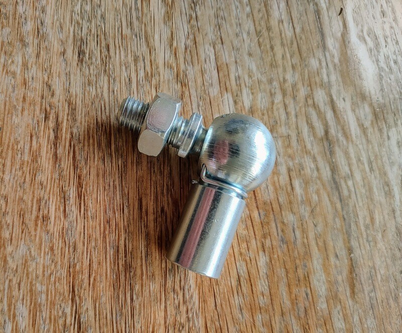 Gearchange Ball and Socket Joint Murena, all steel - no nylon insert.