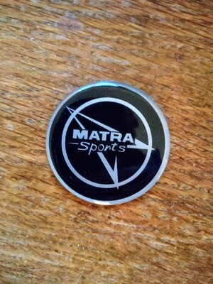 Matra Sports Gel Badge Including Delivery to Europe