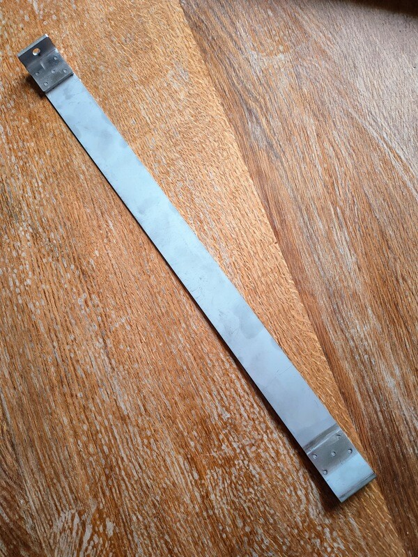 Fuel Tank Strap Upper Left Murena Stainless Steel