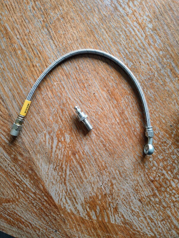 Single Rear Brake Hose With Banjo Bolt Murena/Bagheera