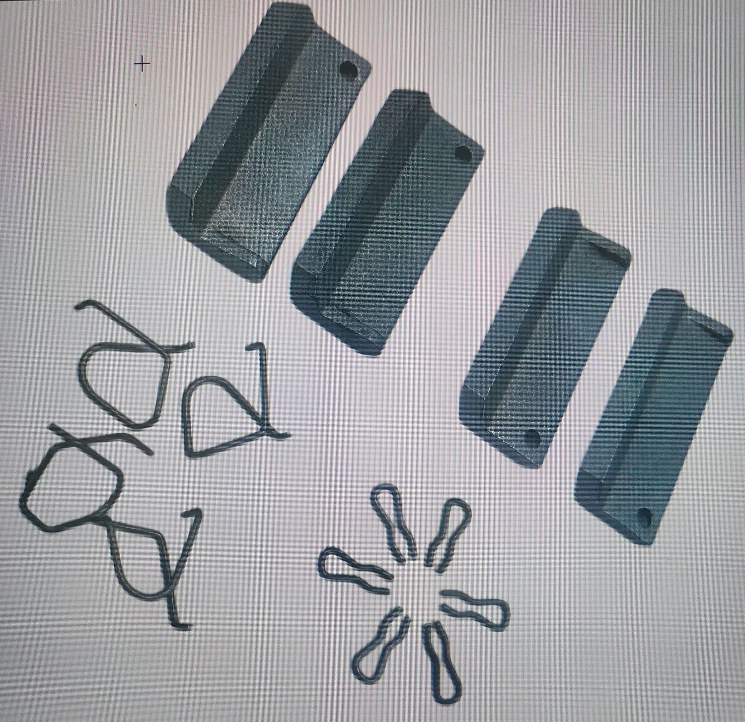 Rear Brake Wedge and Spring Kit