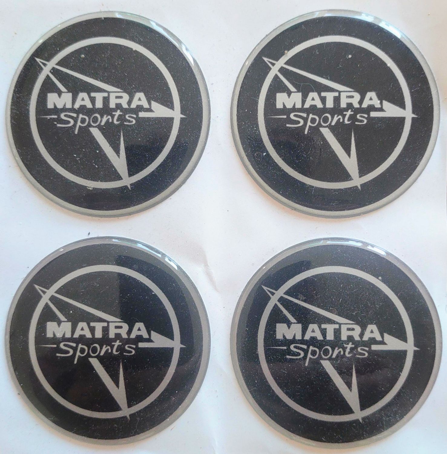Set of 4 Matra Sports Gel Badge
