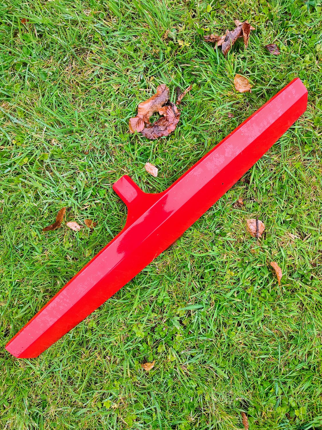 Rear Bumper Insert Red