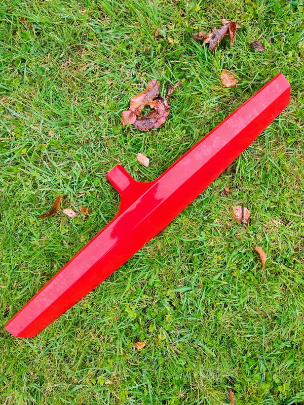 Rear Bumper Insert Red