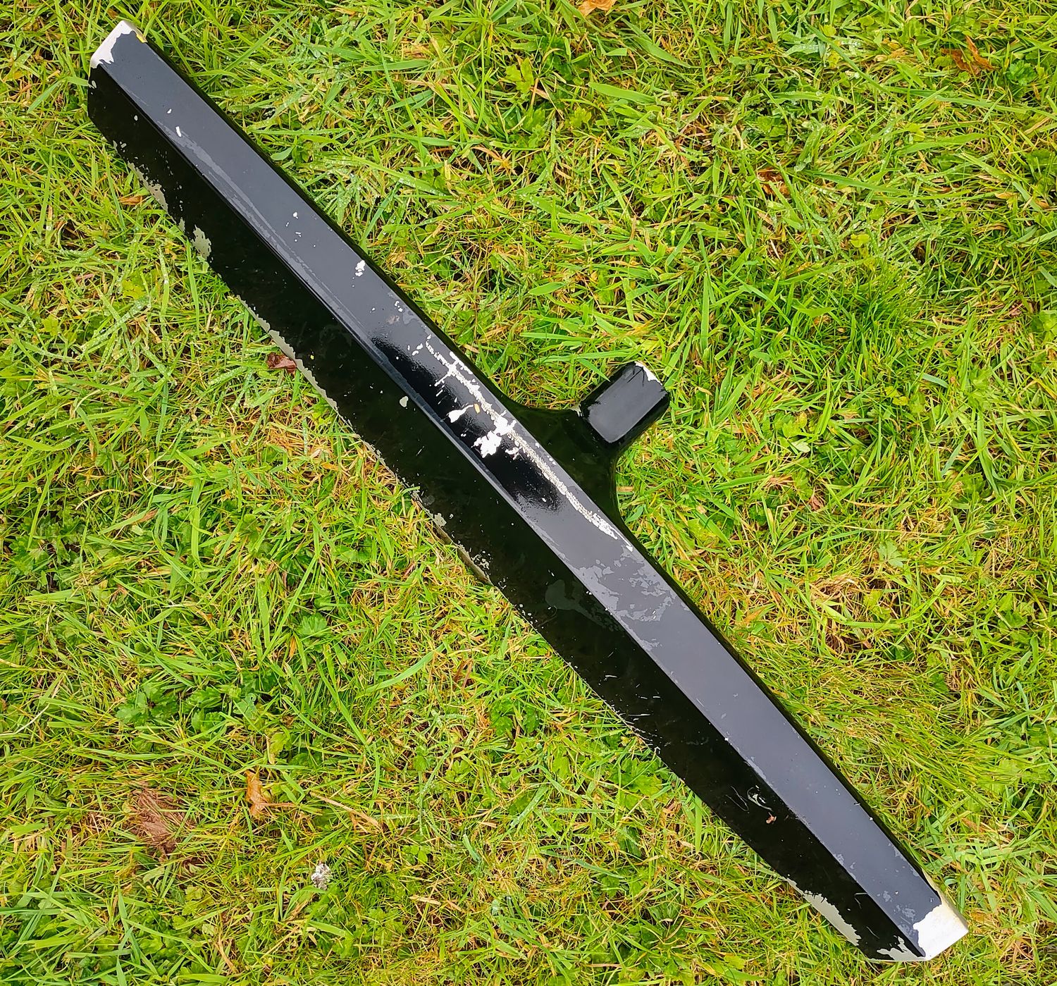 Black Over Silver Bumper Insert