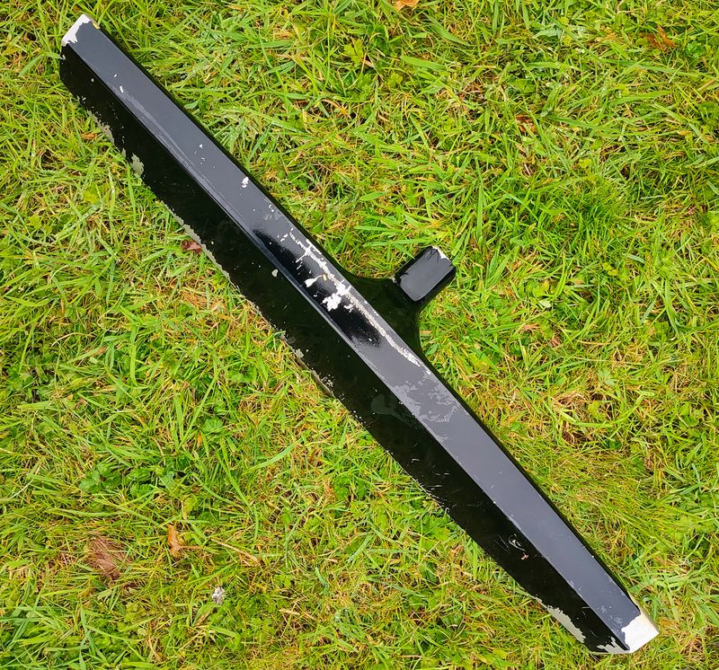 Black Over Silver Bumper Insert