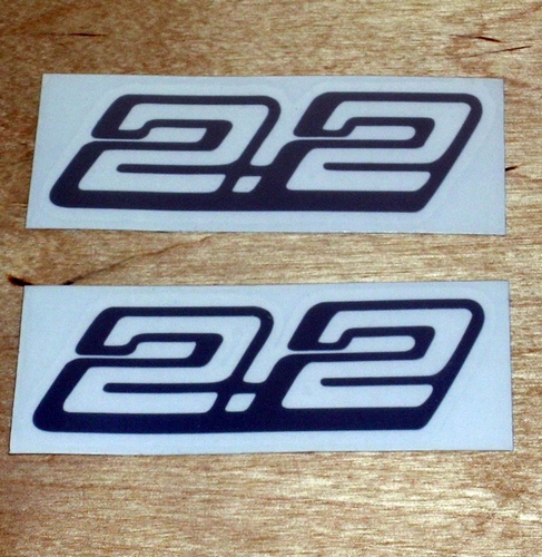 2.2 Decal pair