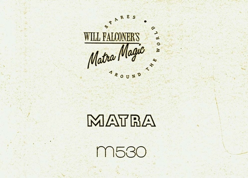 Parts Manual M530