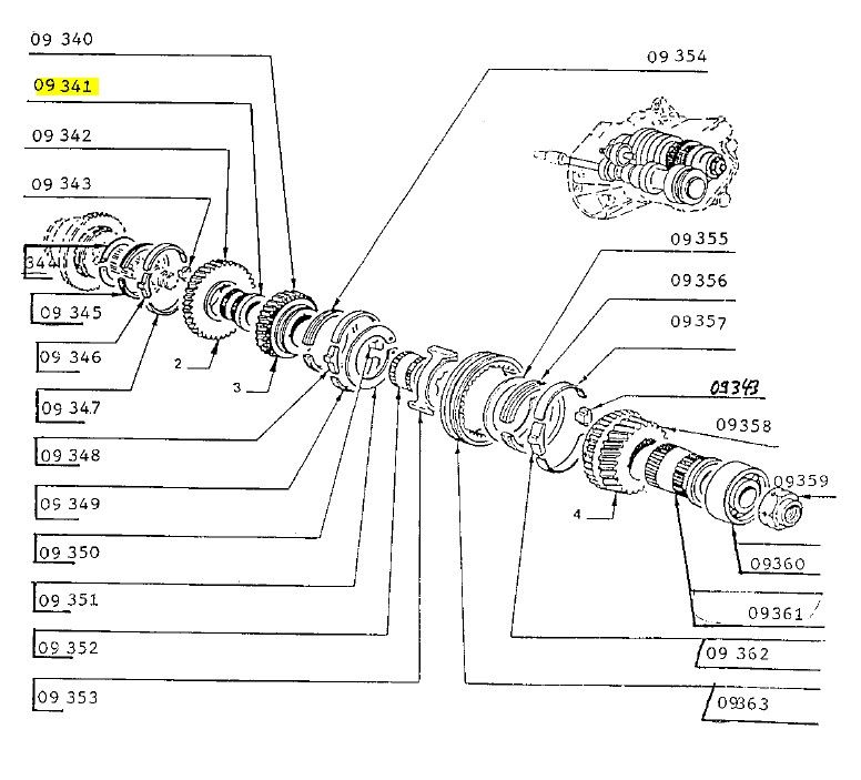 Gear Bagheera Transmission