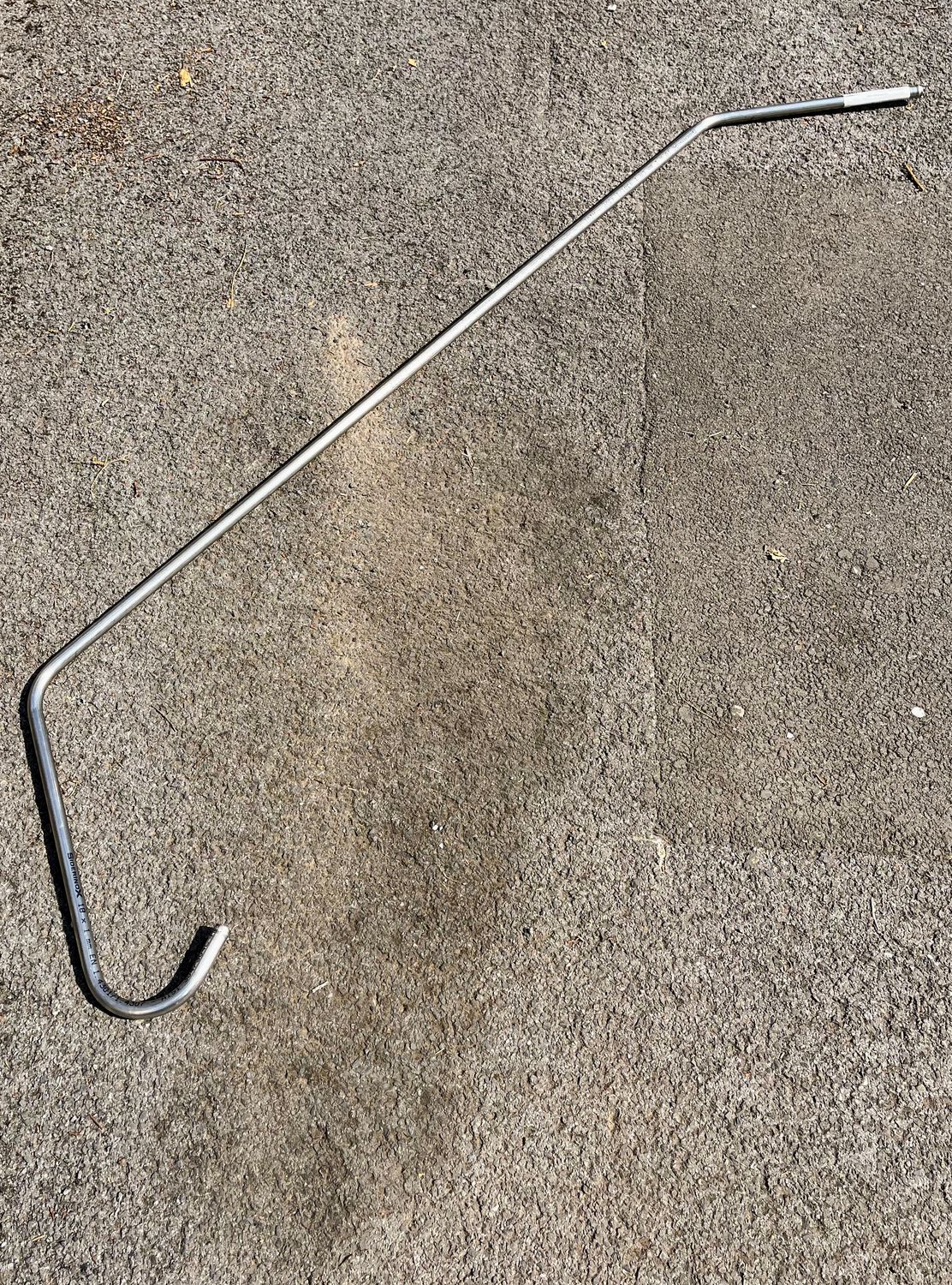 Underfloor Heater Pipe Bagheera in Stainless Steel