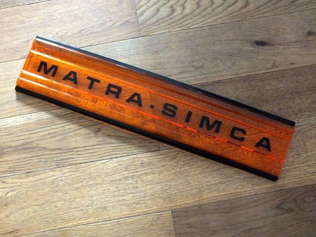 MATRA-SIMCA' Reflector Bagheera Orange