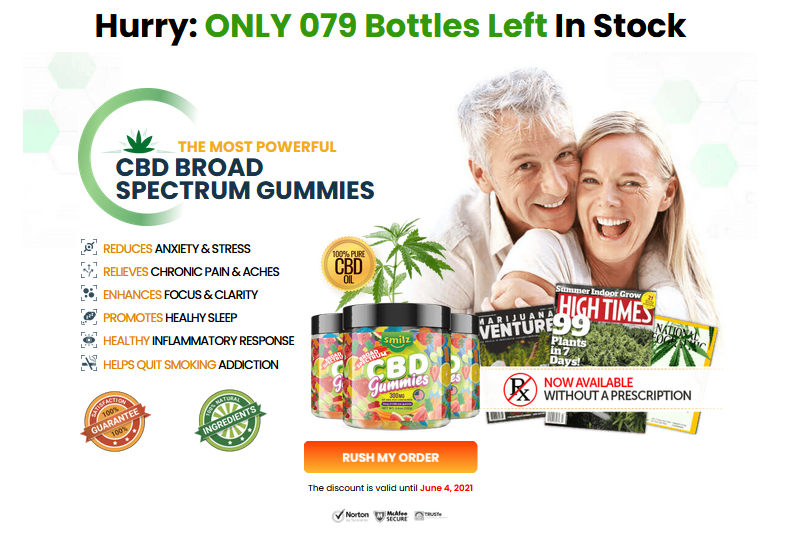 Smilz Broad Spectrum Cbd Gummies